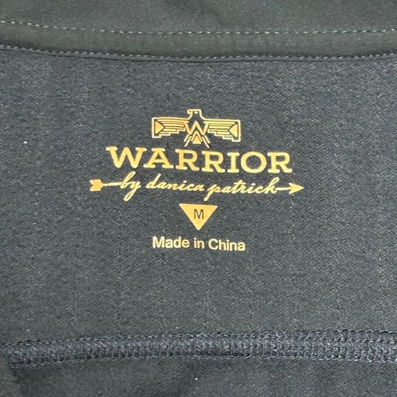 Warrior by Danica Patrick Tech Jacket‎ Womens Medium Black Full Zip Activewear - Picture 5 of 6